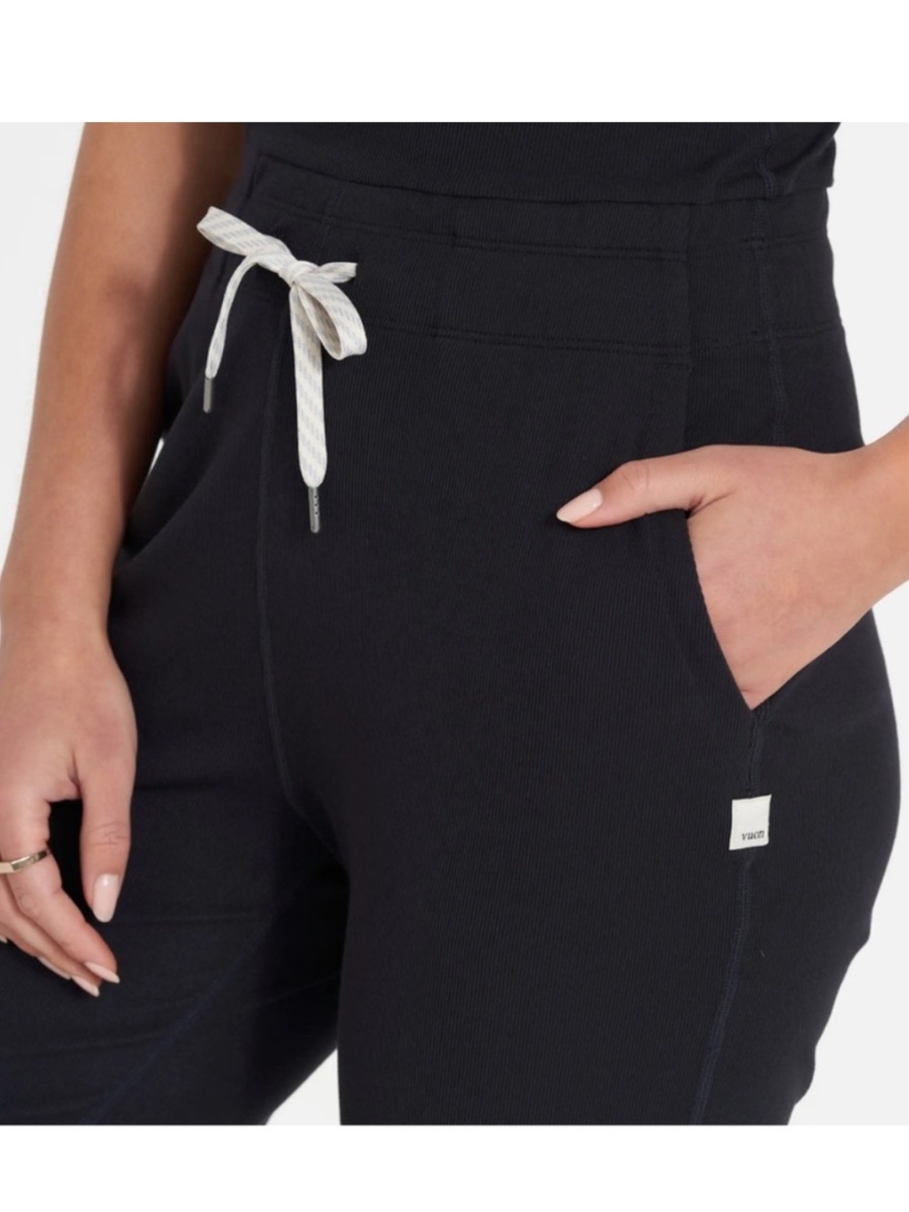 VUORI Mudra Jumpsuit in Black Size Medium - Picture 3 of 10
